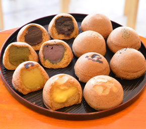 伊勢の郷土菓子「三ッ橋ぱんじゅう」
