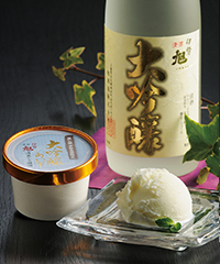 酒蔵ならでは「大吟醸あいす」